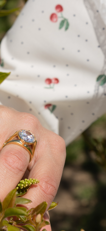 Anello big prezioso