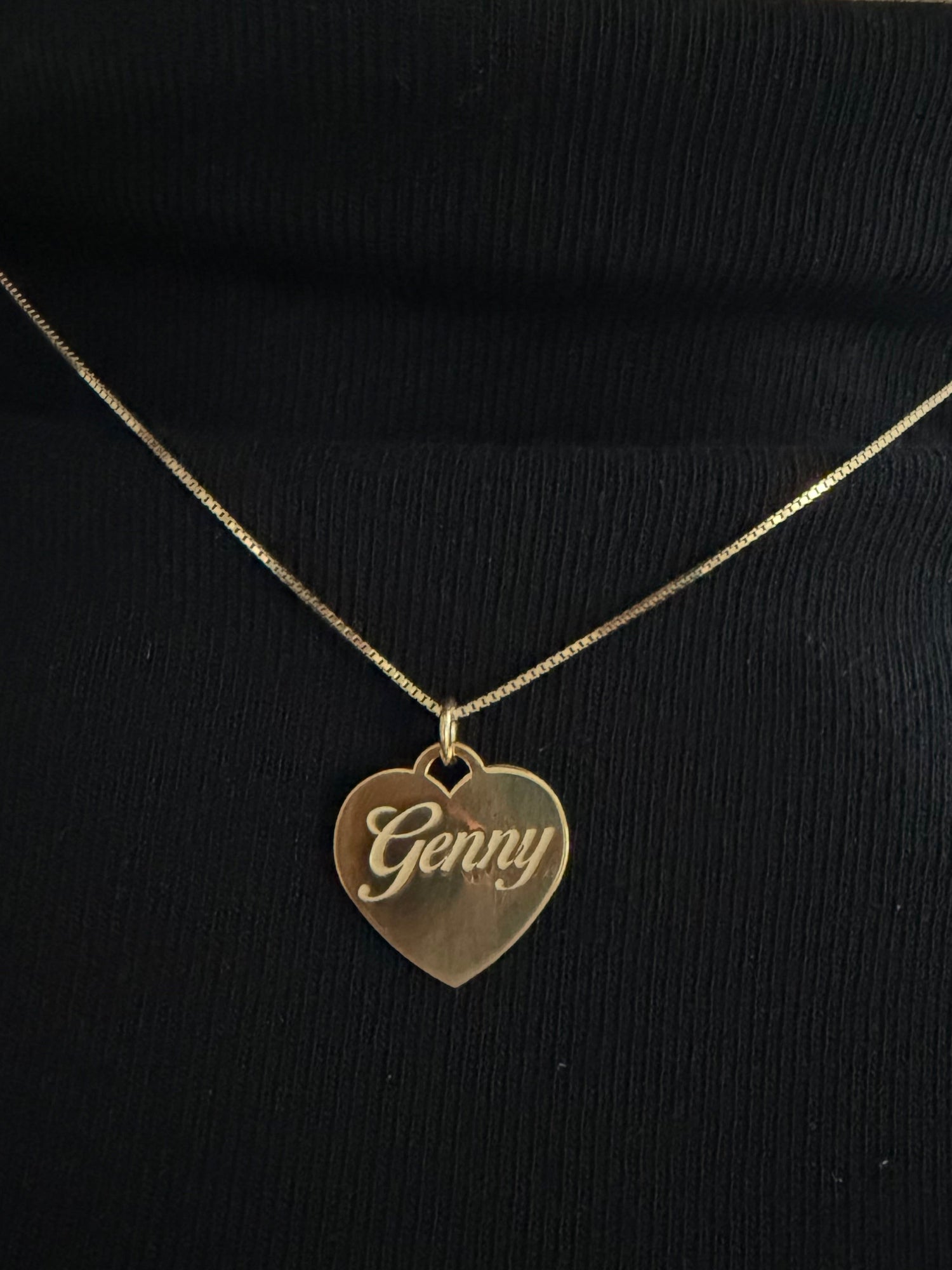 Collana sentiment heart name