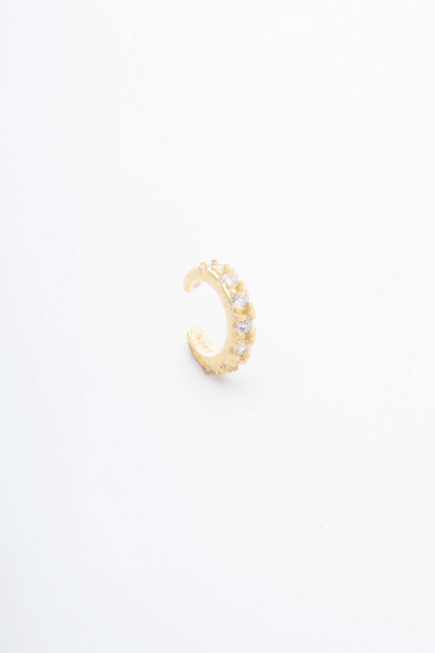 Earcuff strass gold