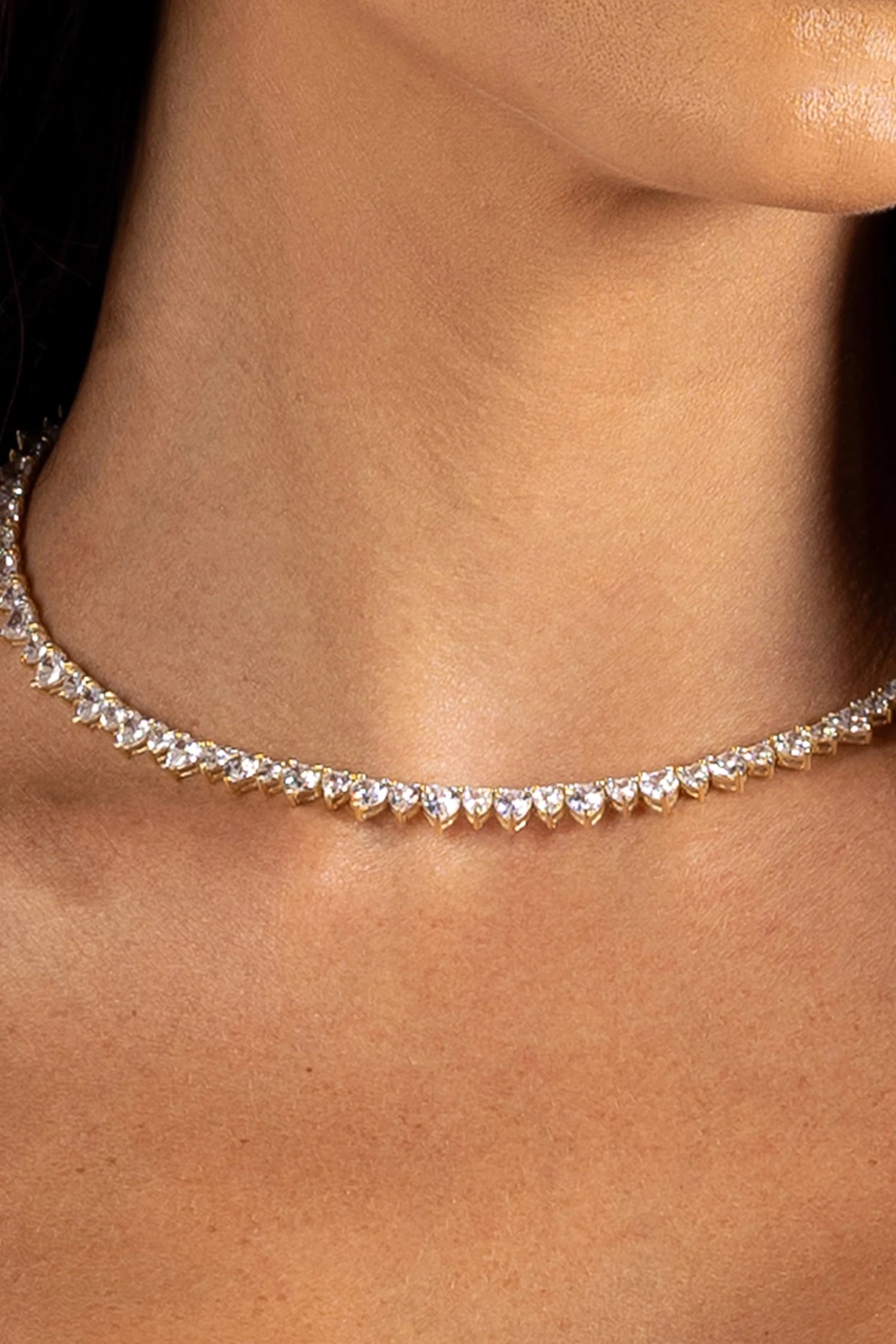 Collana heart Swarovski