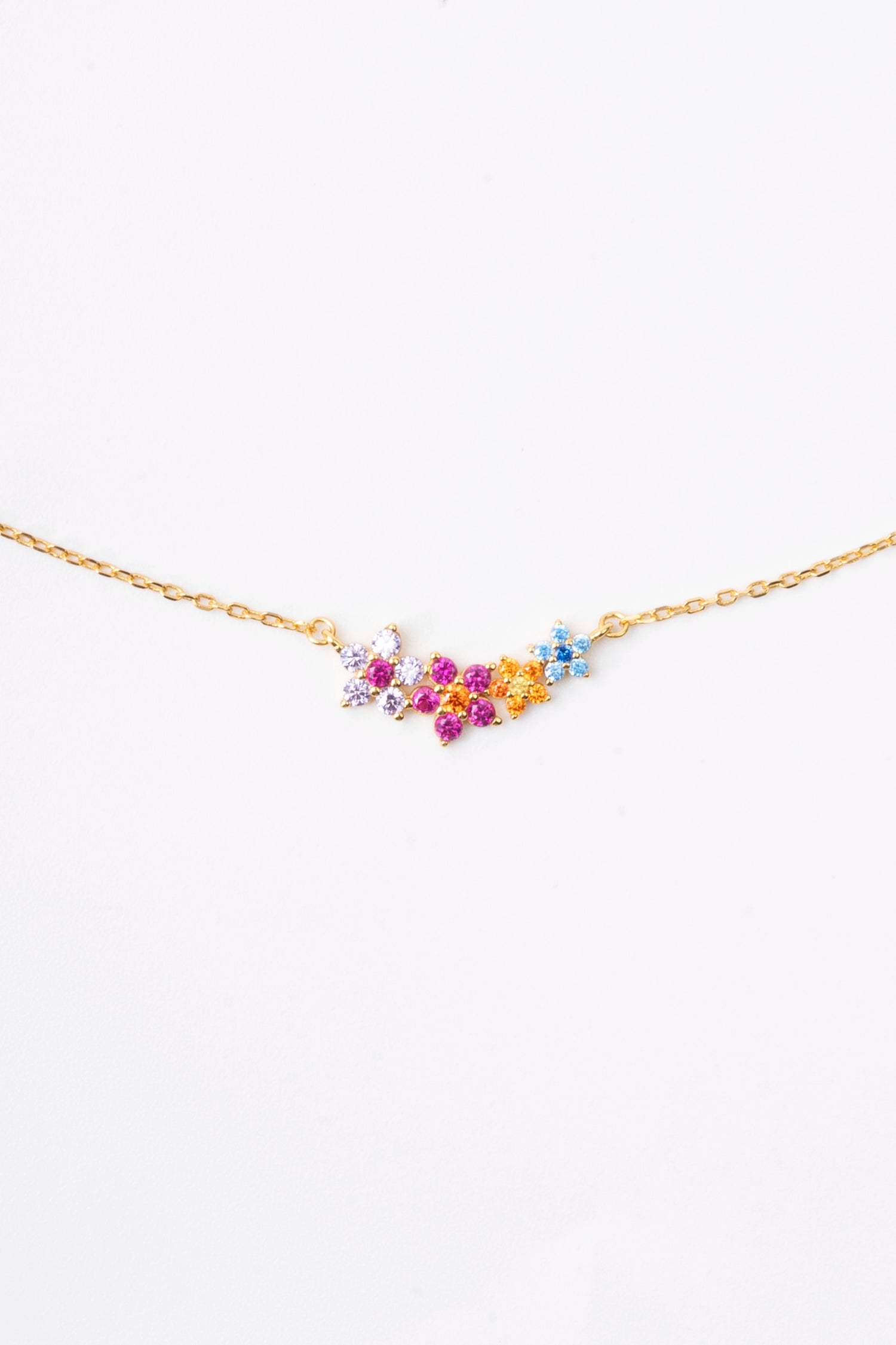 Collana flowers multicolor