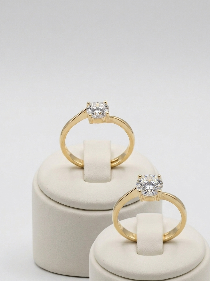 Solitario gold precious
