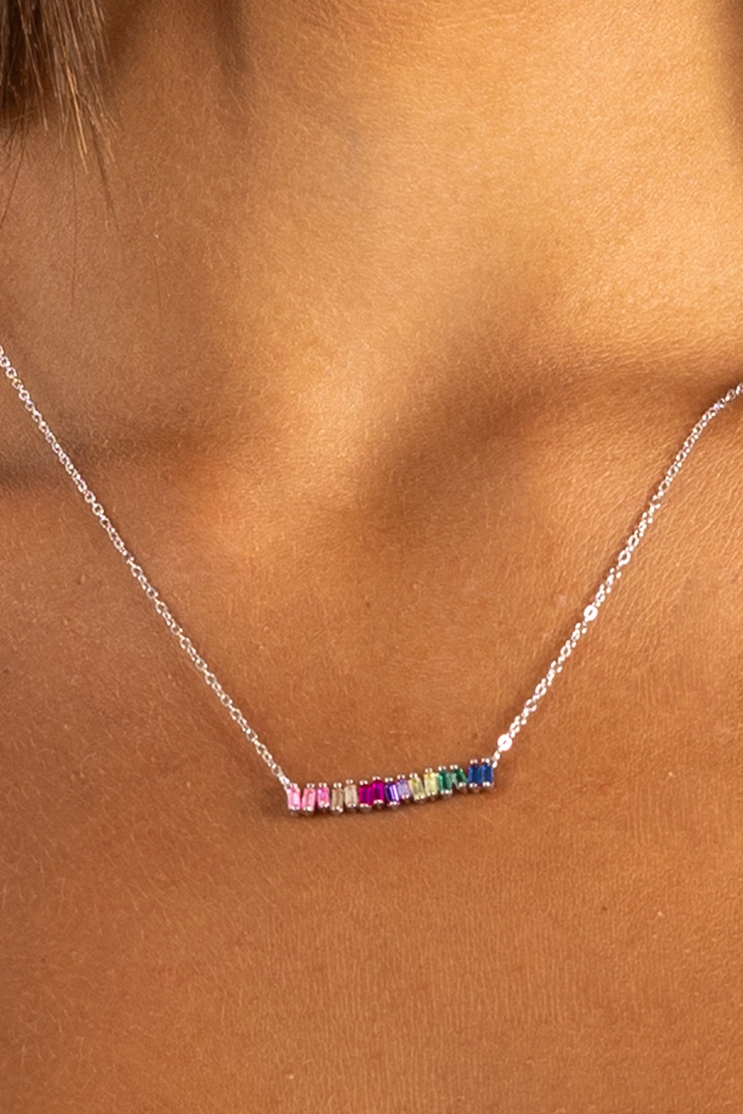 Collana line multicolor