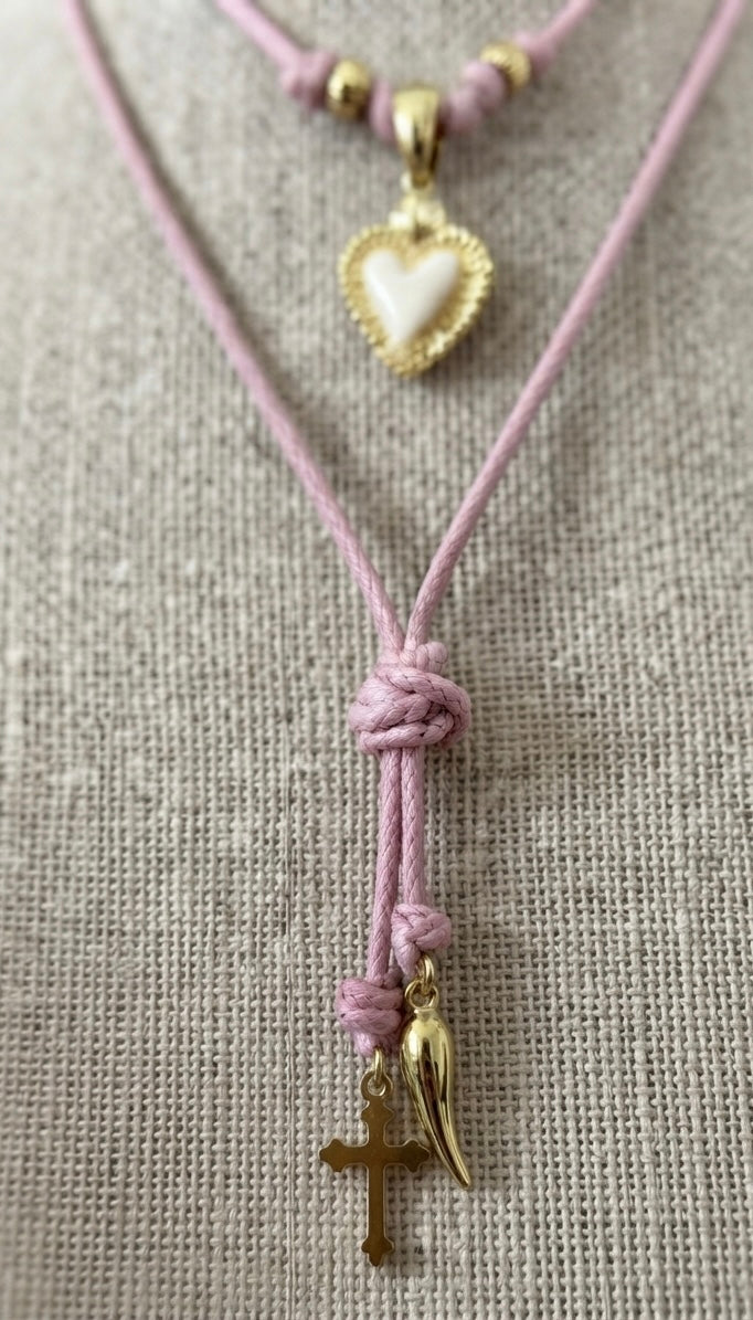 Choker trinità rosa barbie