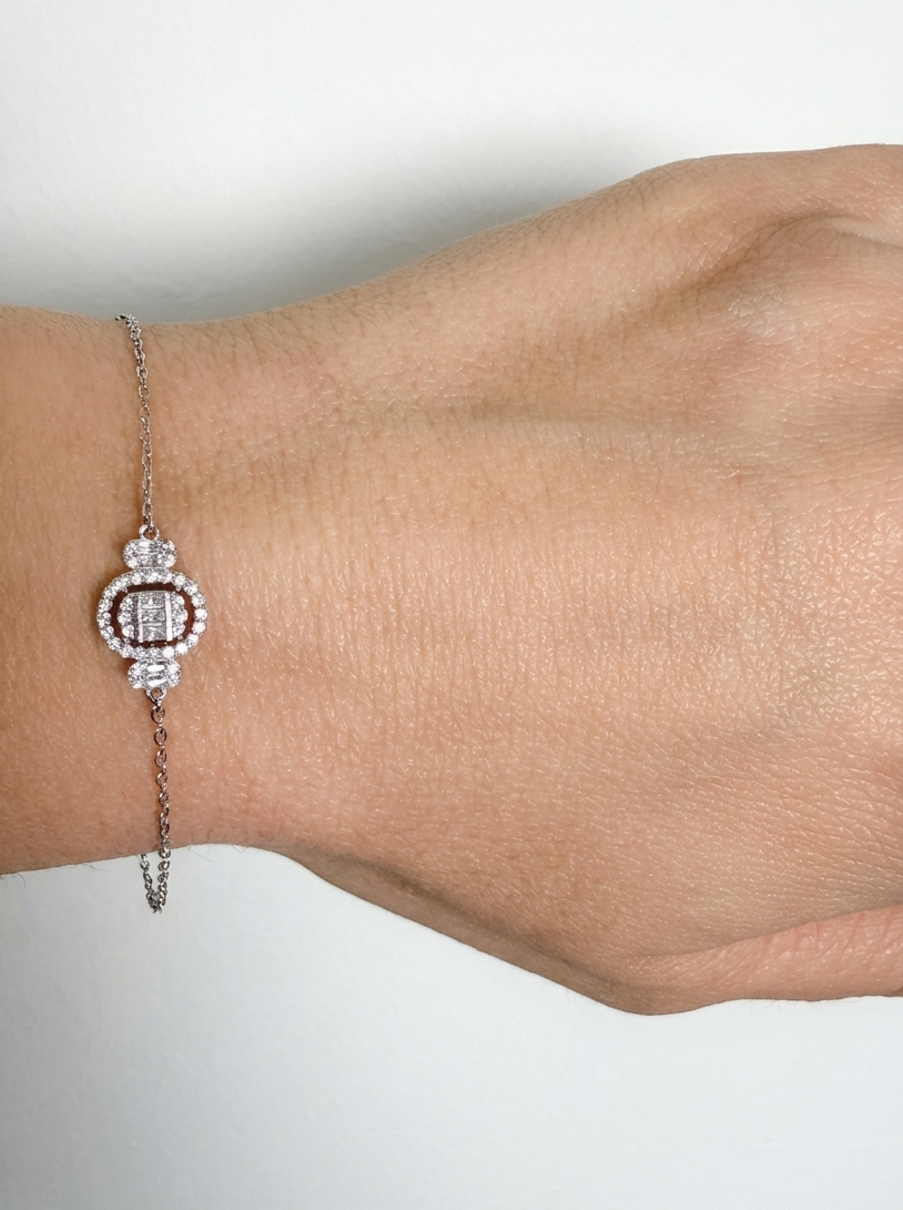 Bracciale luce ovale