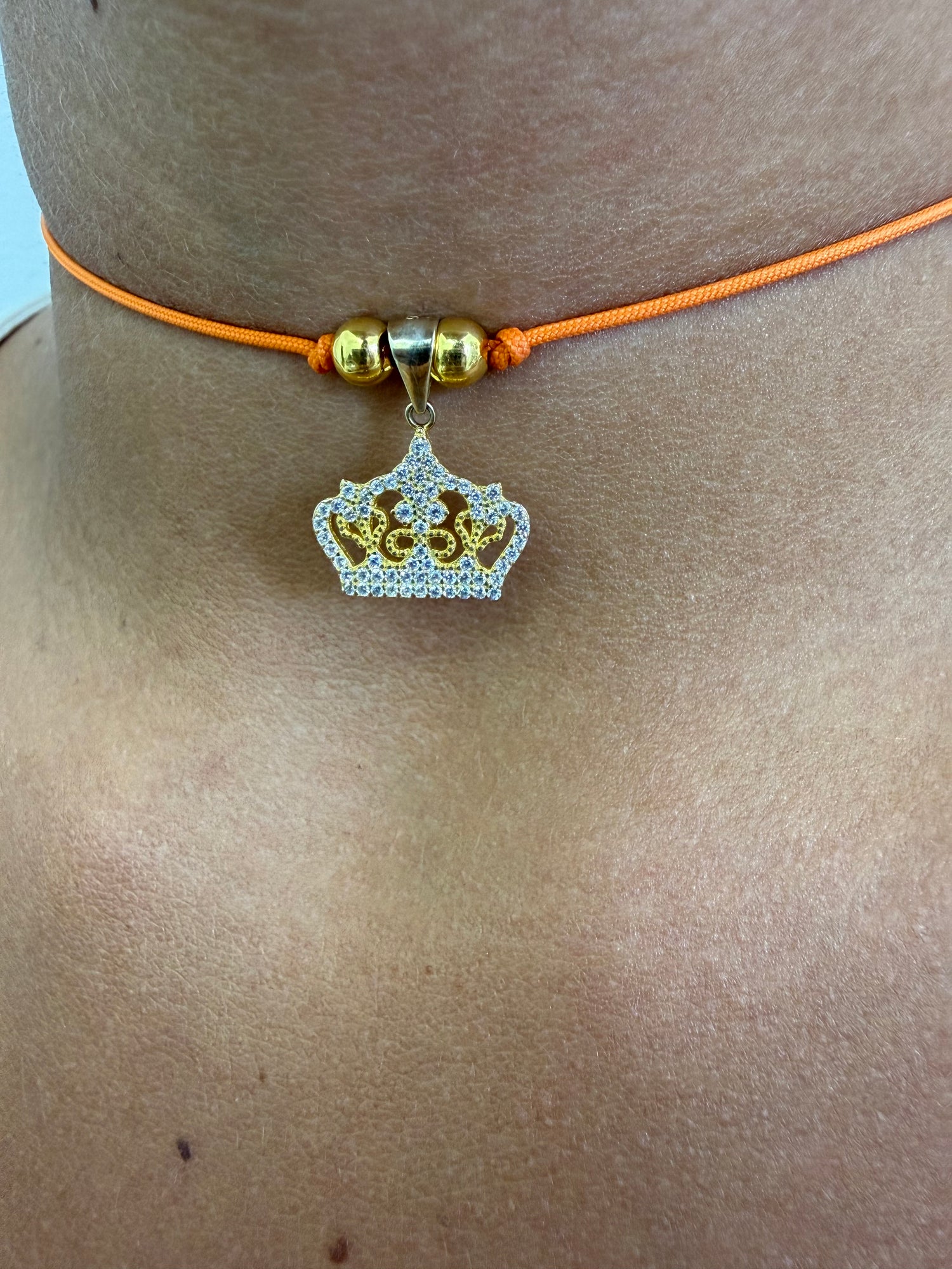 Choker Amber Crown