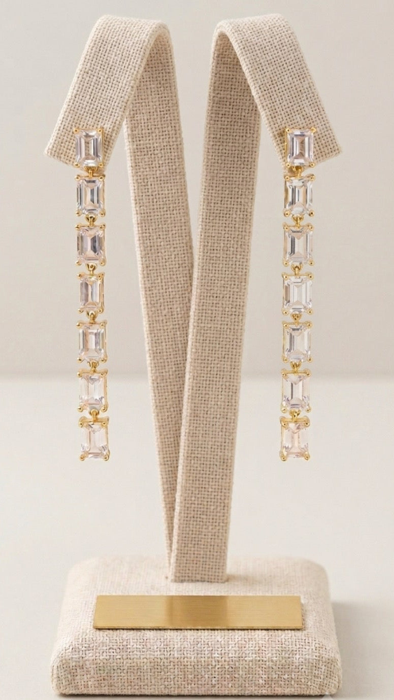orecchini Gold Cascade Seven