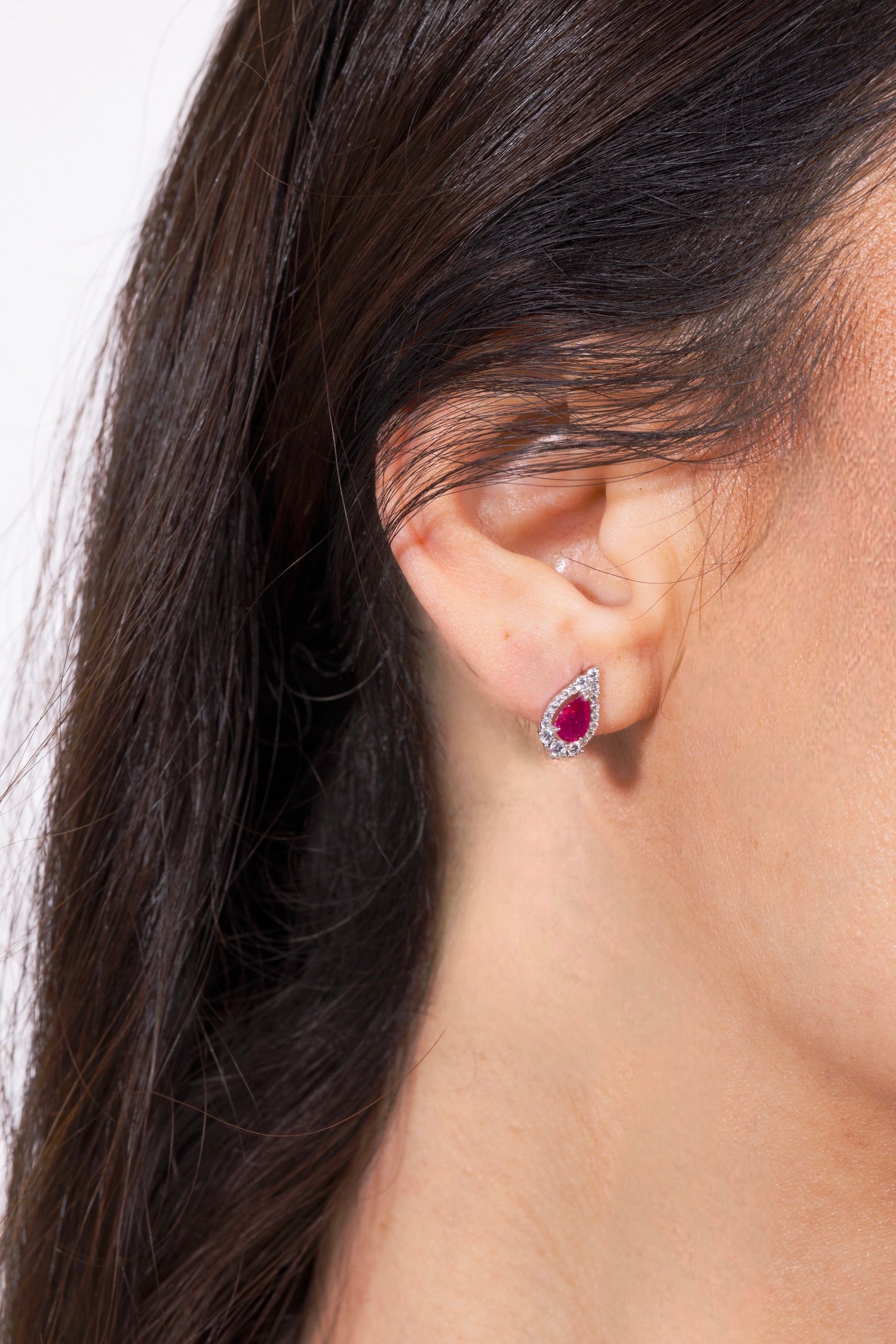 Orecchini goccia di colore