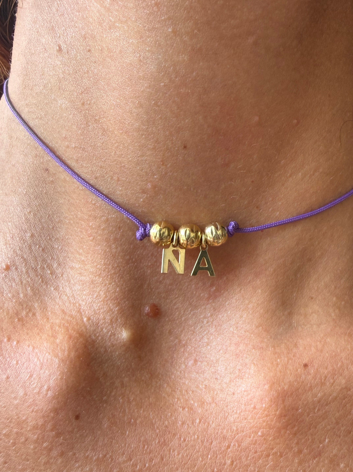 Choker doppia iniziale