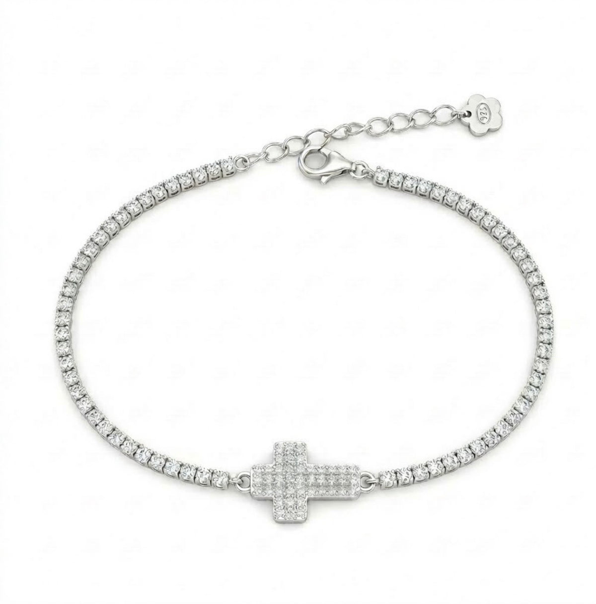 Bracciale tennis cross