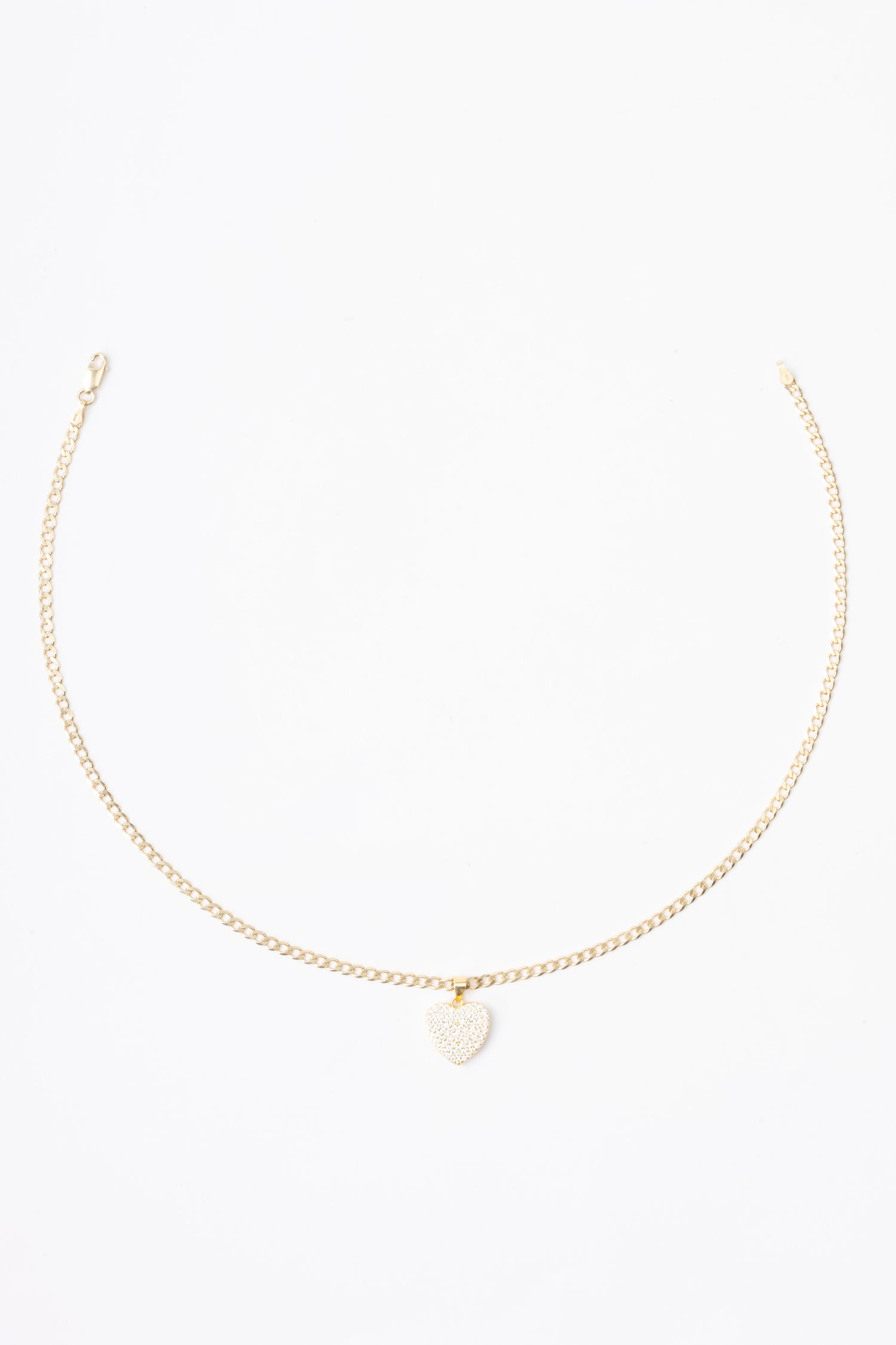 Collana heart catena