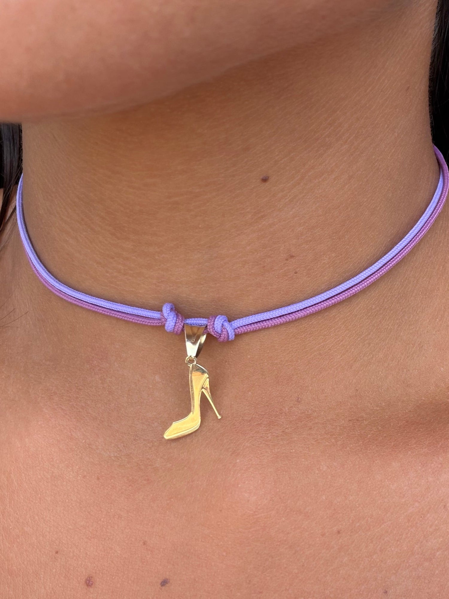 Choker bicolor passo di stile