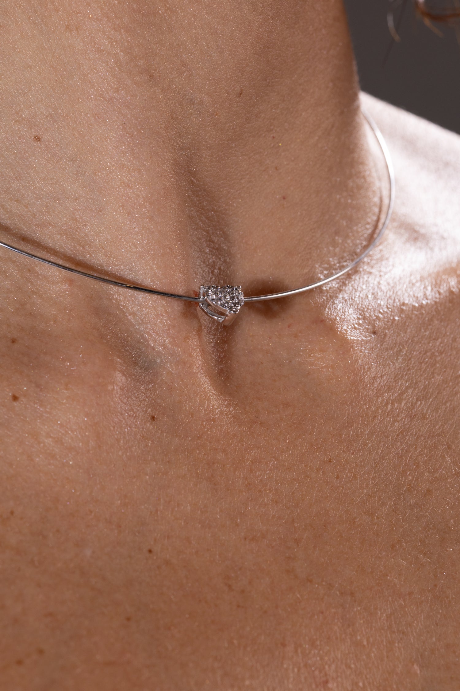 Collana luminous heart