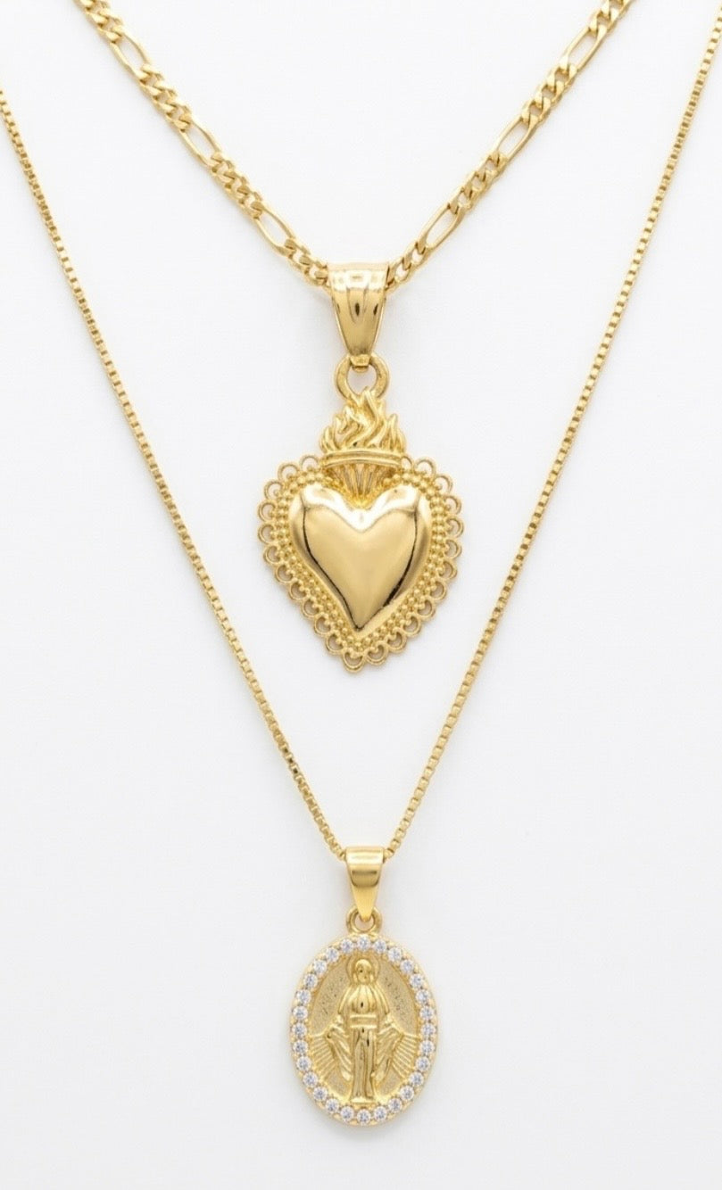 Collana cuore sacro