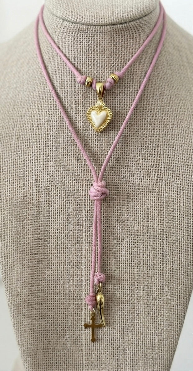 Choker trinità rosa barbie