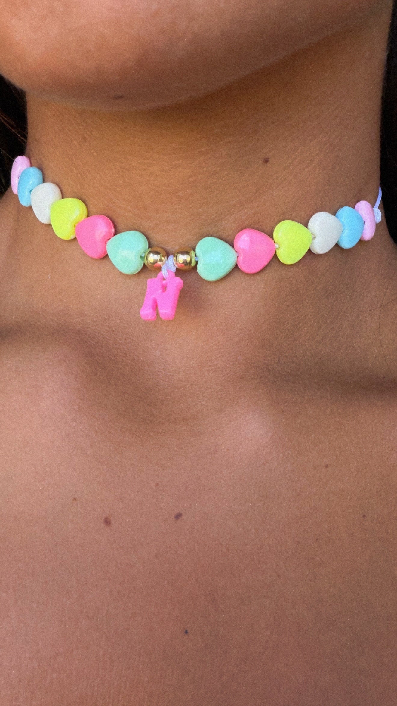 choker Amélie Heart initial