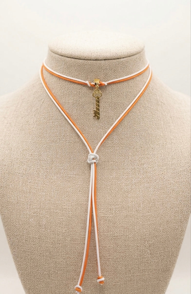 Choker chiave d’alba bicolor