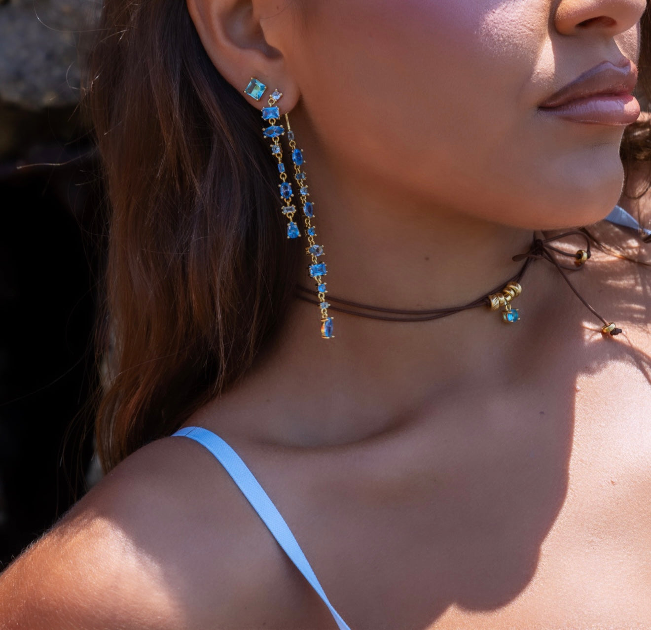 choker Moka Sky