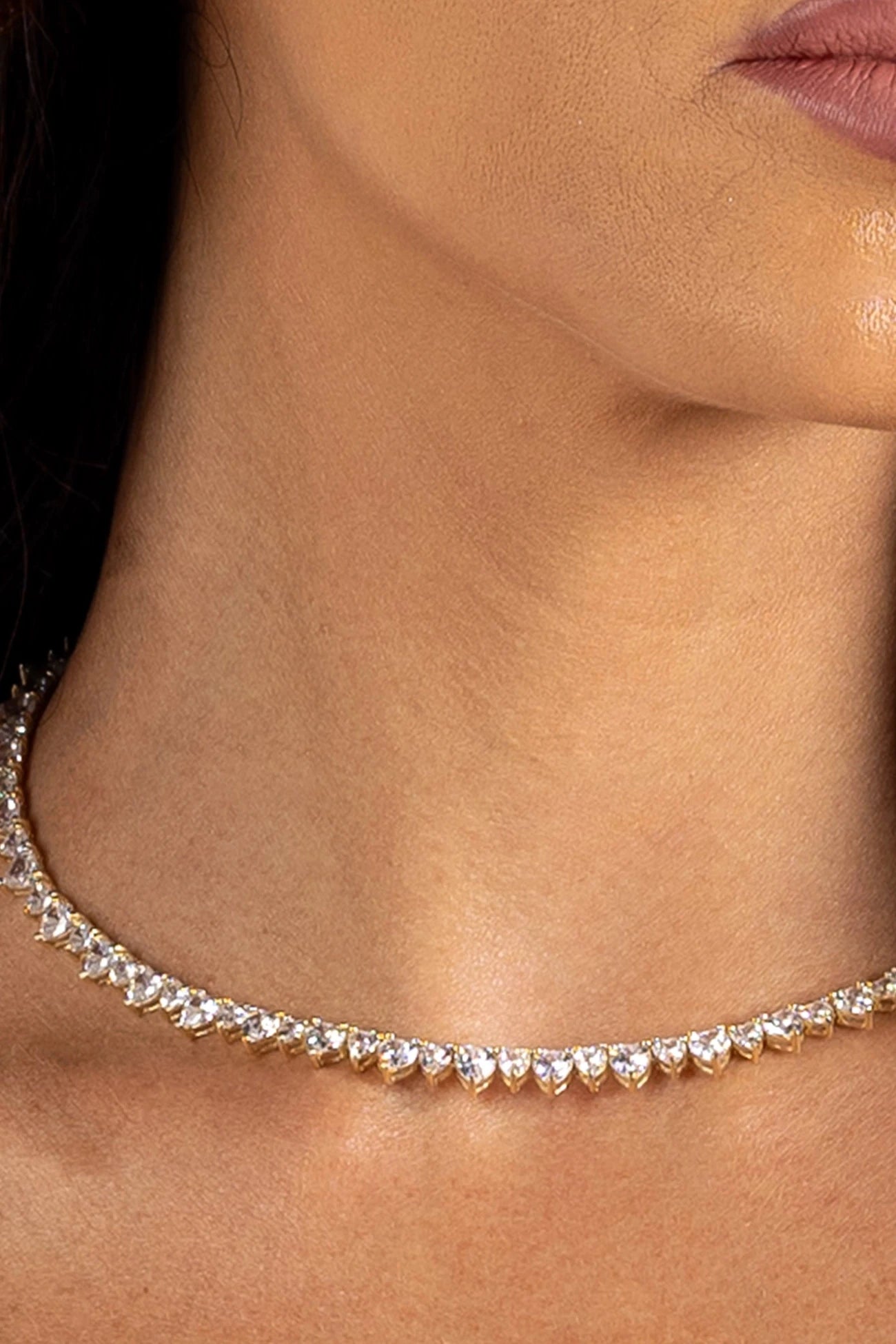 Collana heart Swarovski