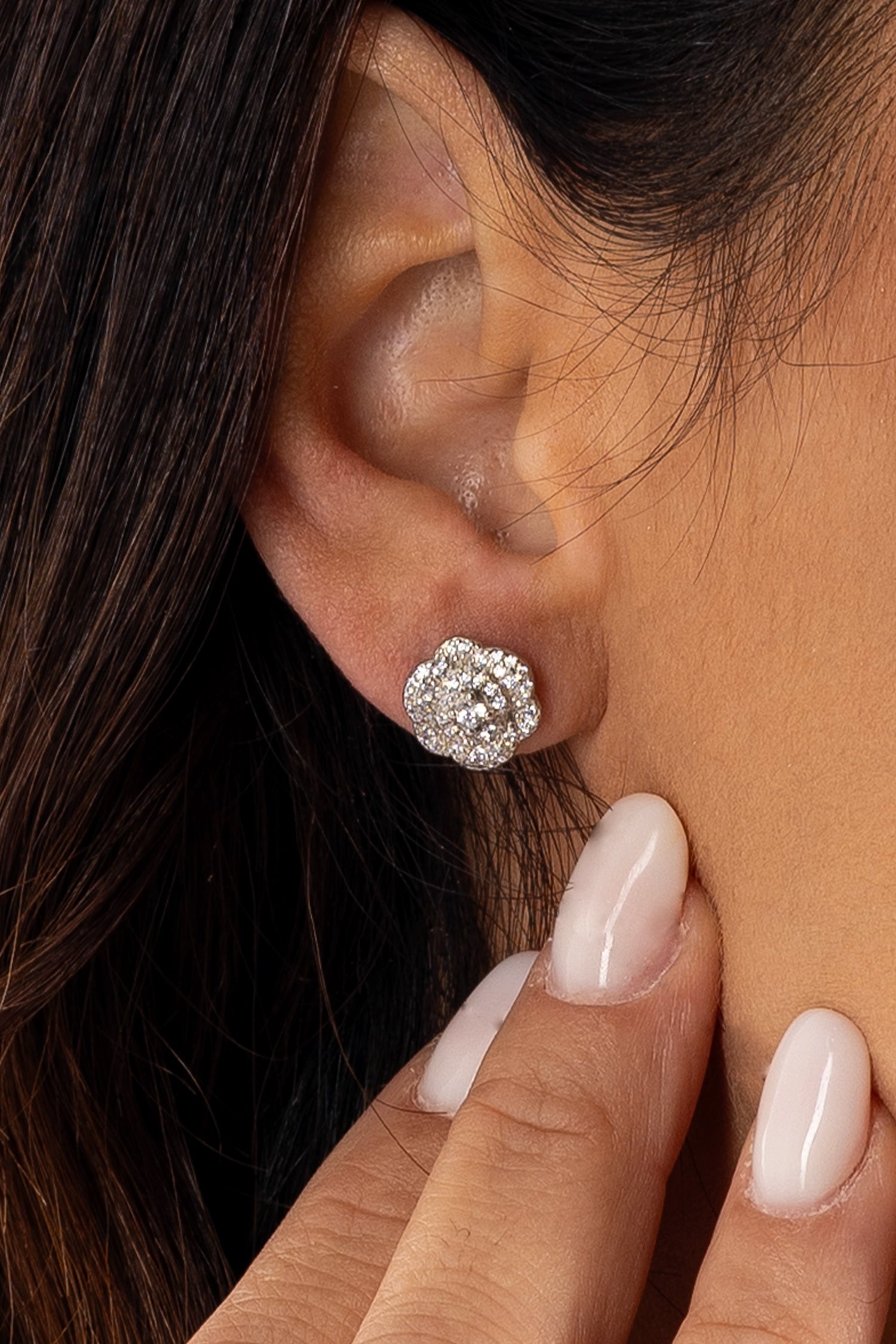 Orecchini flowers big