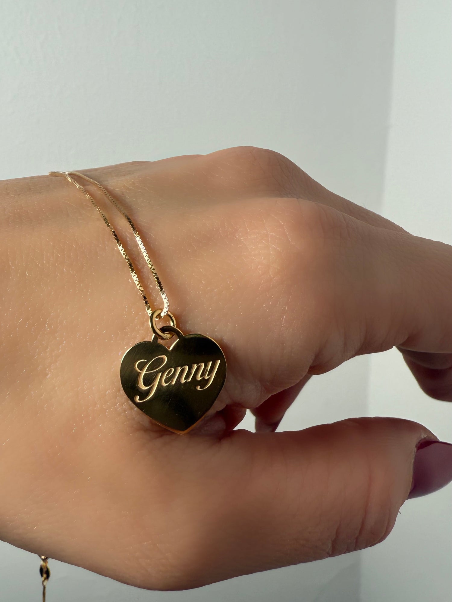 Collana sentiment heart name