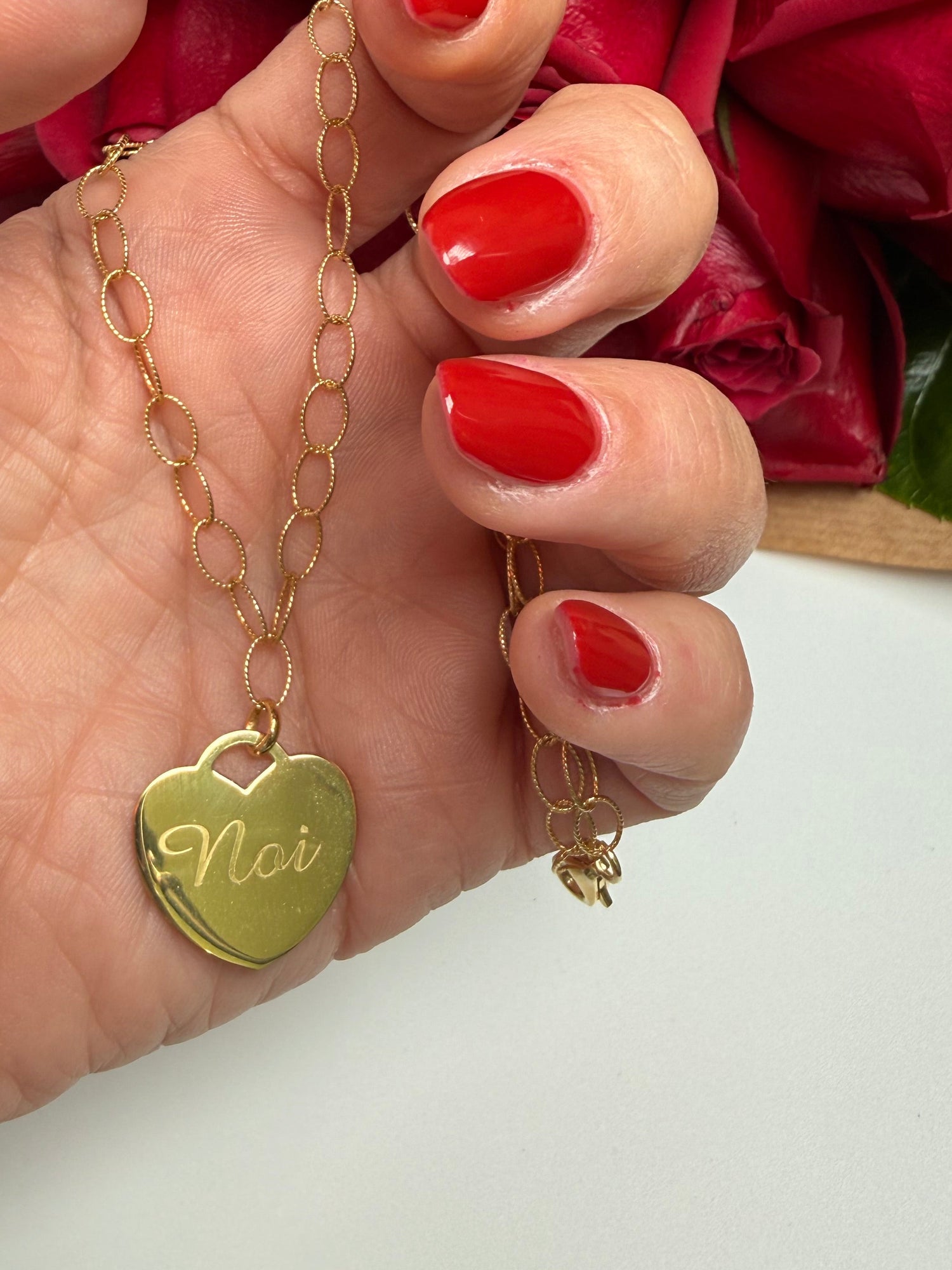 Collana cuore ama,noi!