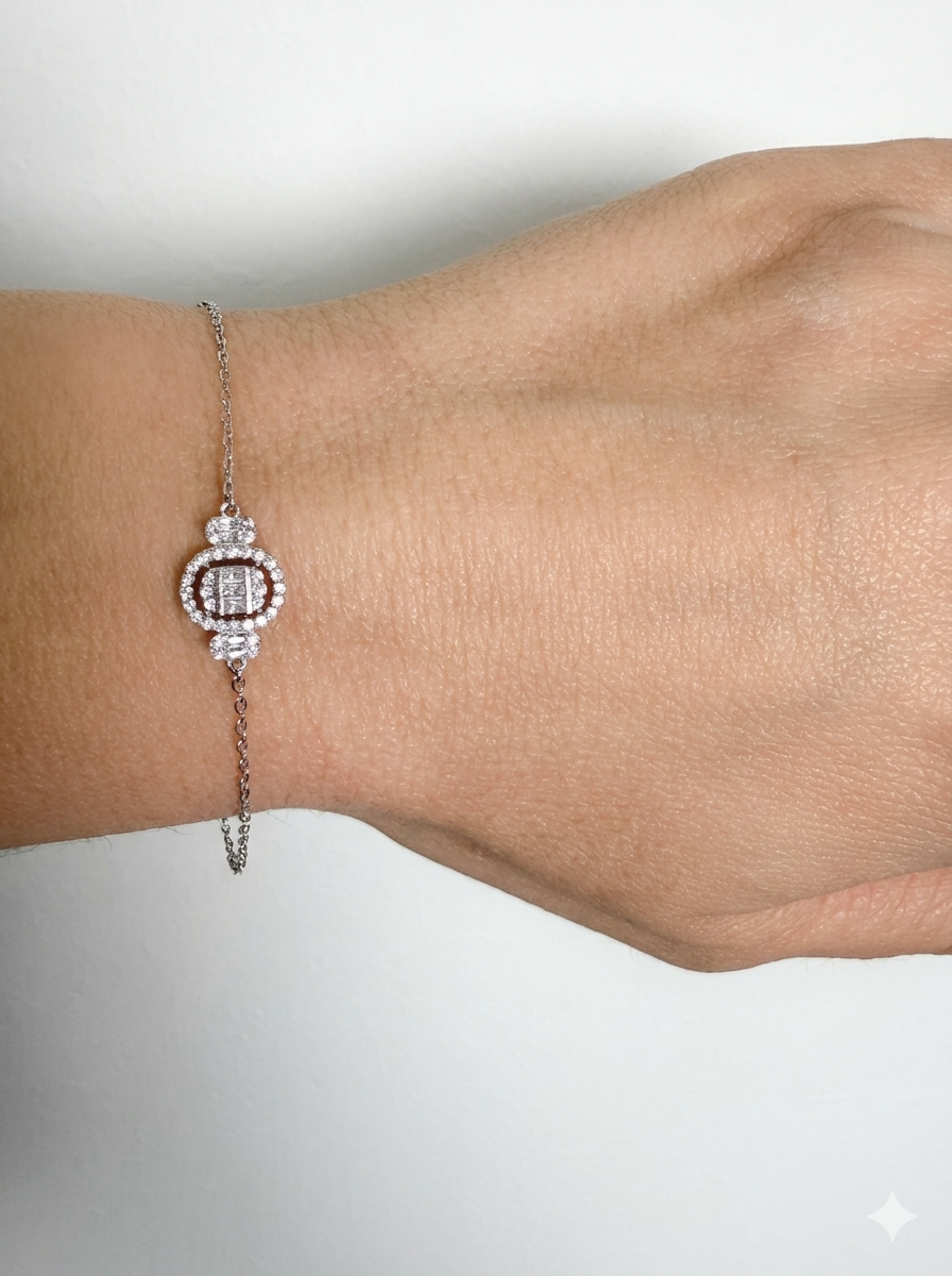 Bracciale luce ovale