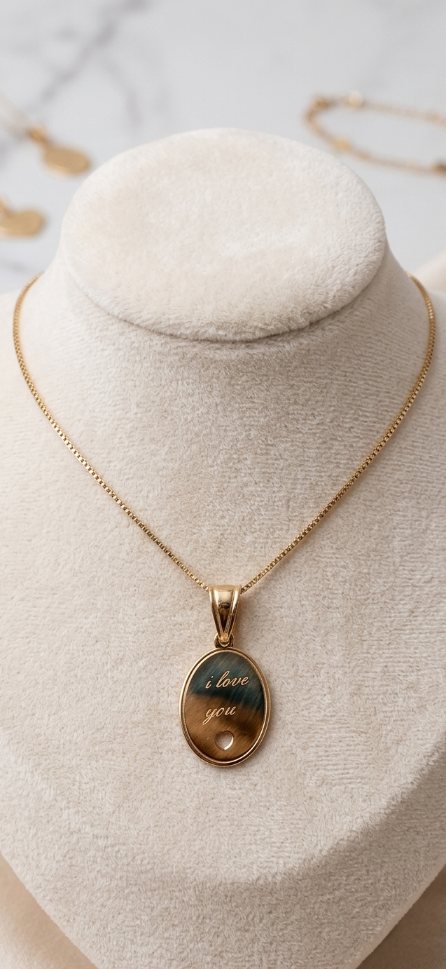 Collana mamma  I love you