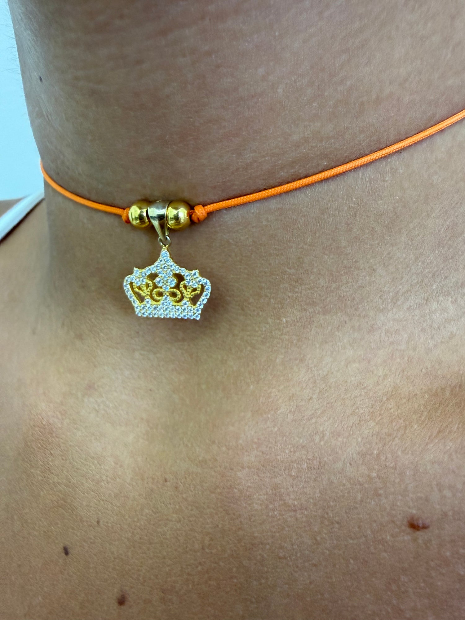 Choker Amber Crown