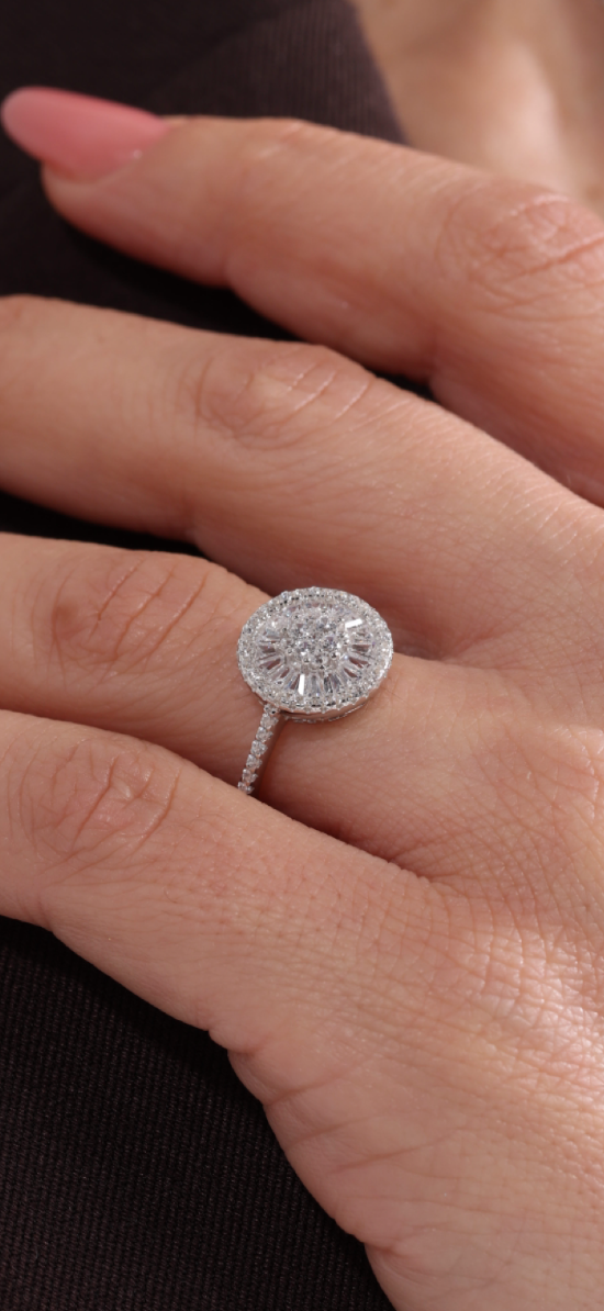 Anello cerchio luminoso
