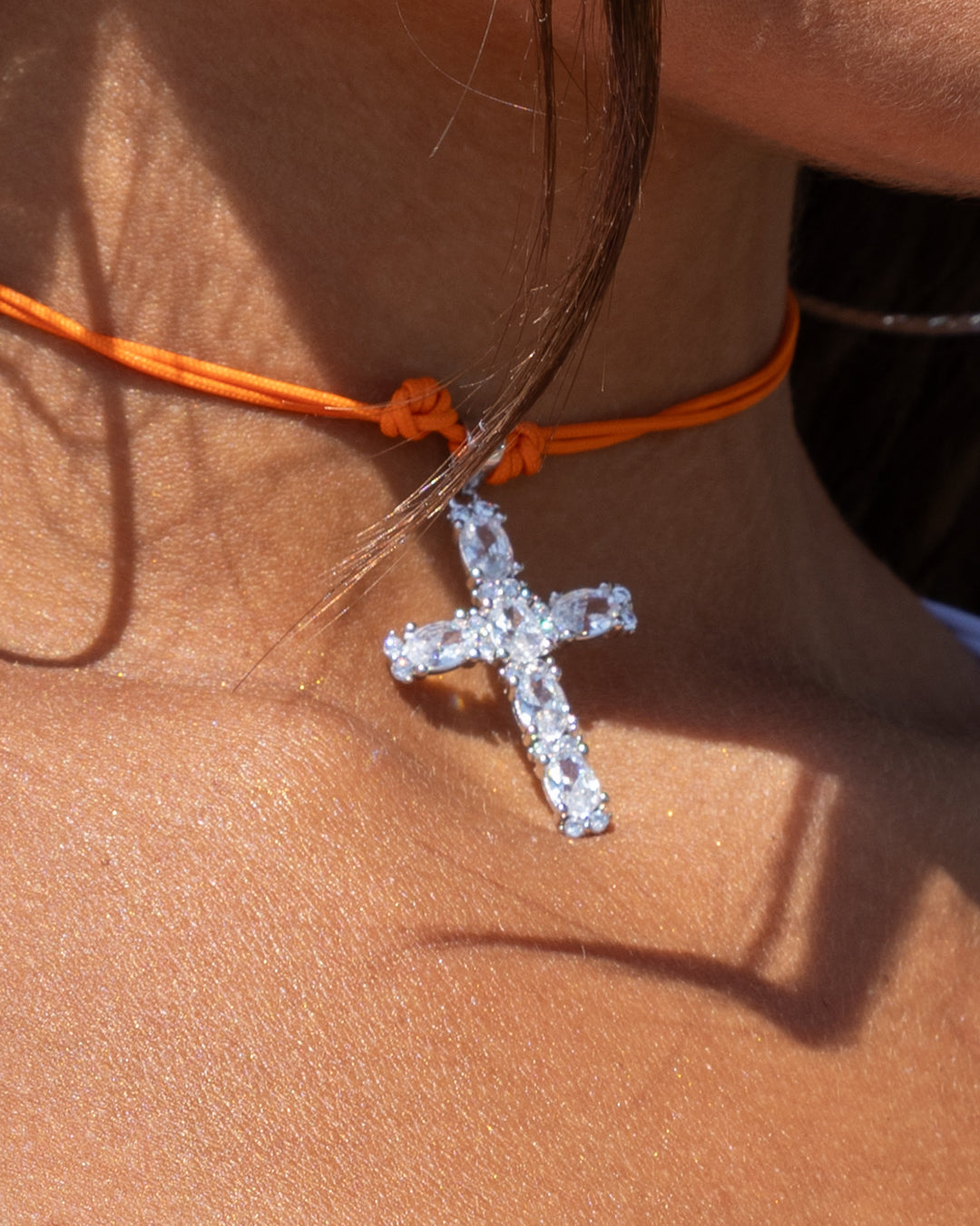 choker Orange Glow