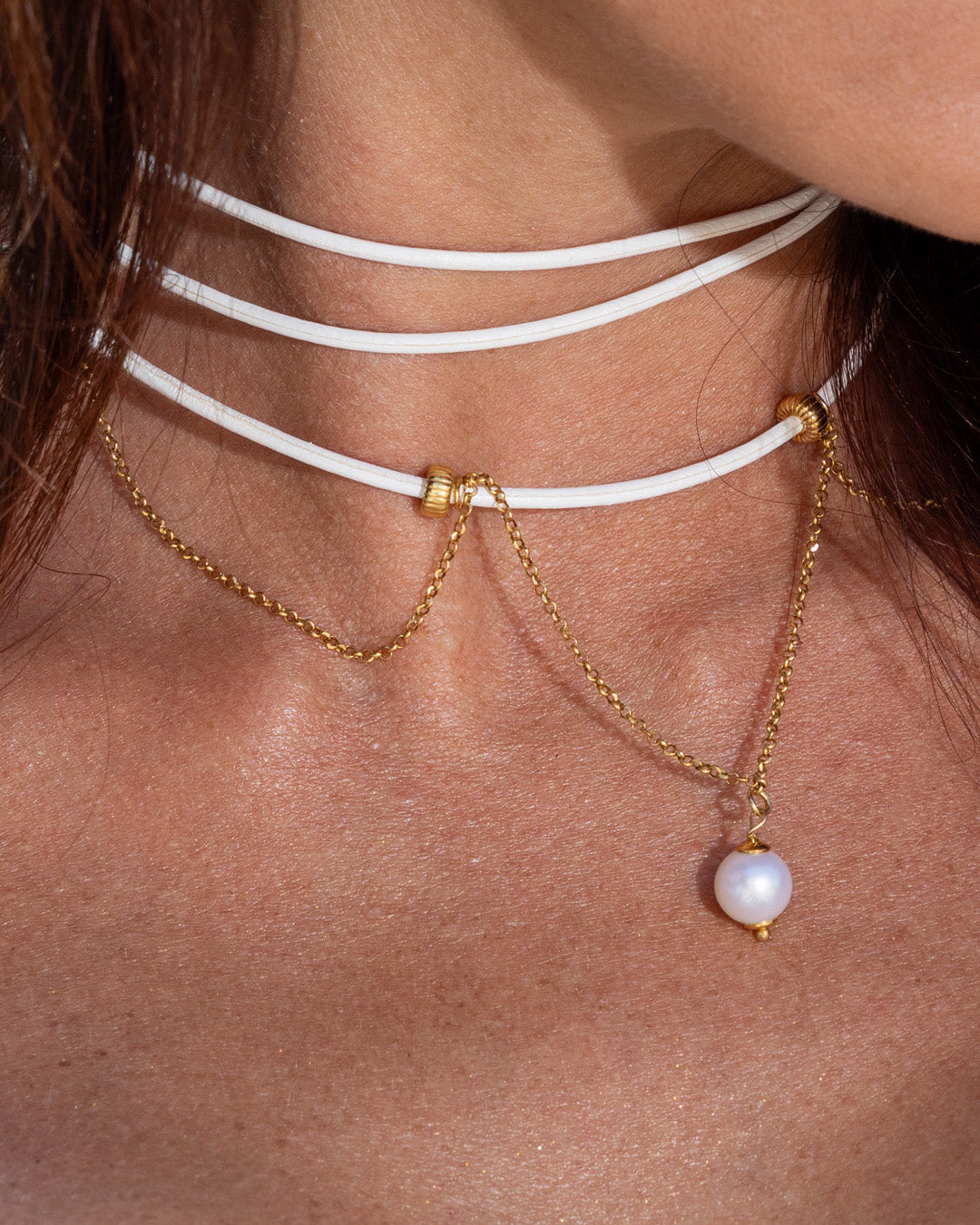 choker PerlaBianca