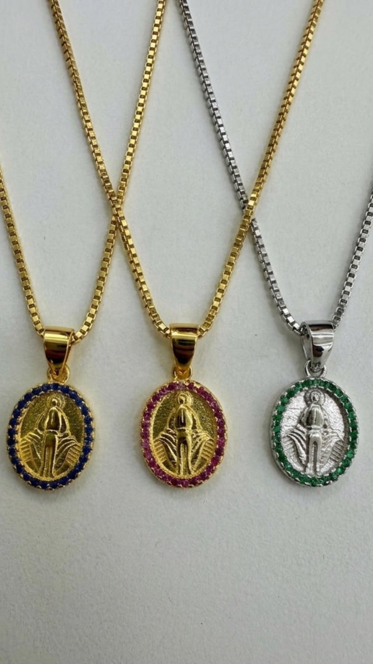 Collana cuore di Fatima