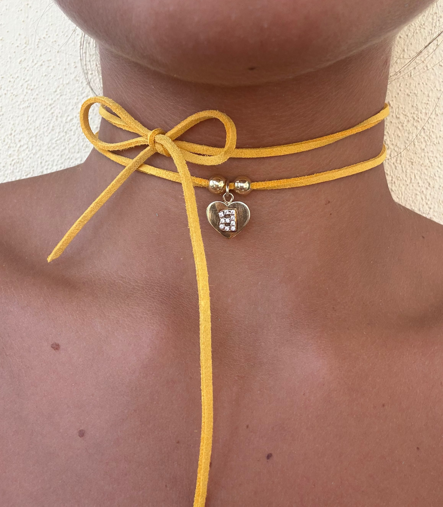 Choker iniziale cuore