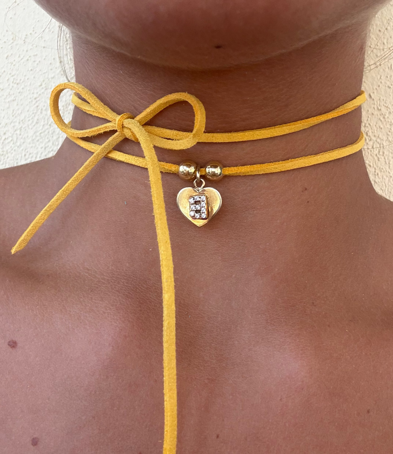 Choker iniziale cuore