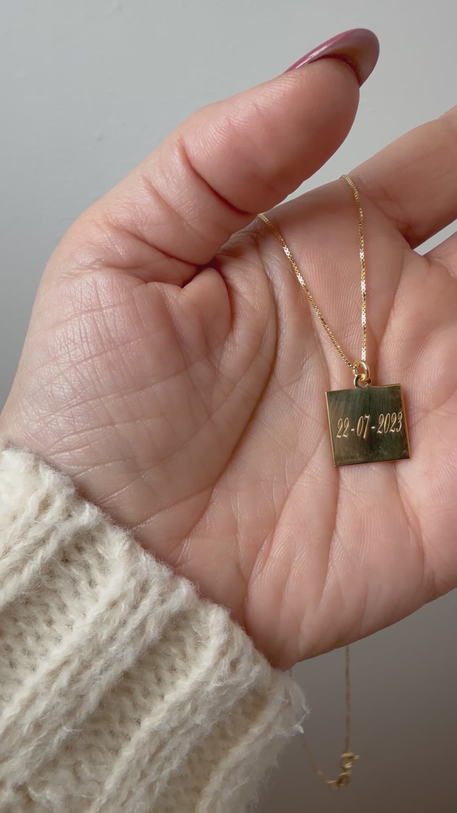 Collana sentiment date small